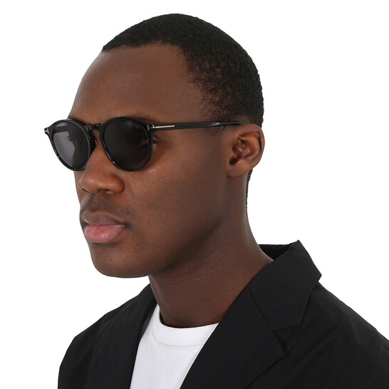 ?✨NEW✨?NWT Tom Ford  Aurele Smoke Oval Unisex Sunglasses Tom Ford Aurele Smoke Oval Unisex Sunglasses FT0904 01A 52  main image 4