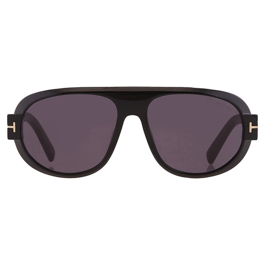 Tom Ford Blake Smoke Pilot Men's Sunglasses FT1102 01A 59