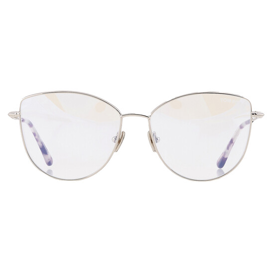 Tom Ford Blue Light Block Cat Eye Ladies Eyeglasses FT5667-B