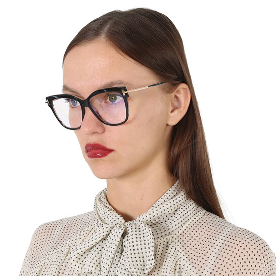TOMFORD キャットアイフレムメカネ FT5704B 005 Tom Ford FT5704B-005-54 54mm New Eyeglasses - Walmart.com