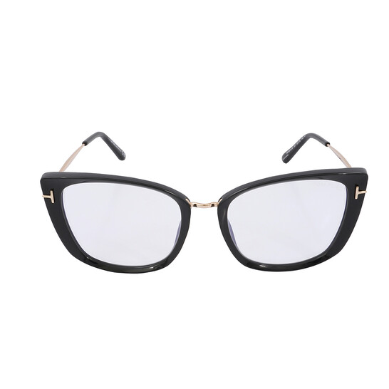 Tom Ford Blue Light Block Cat Eye Ladies Eyeglasses FT5816-B 001