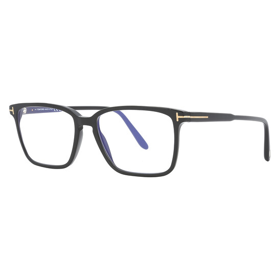 Tom Ford Blue Light Block Rectangular Men's Eyeglasses FT5696-B