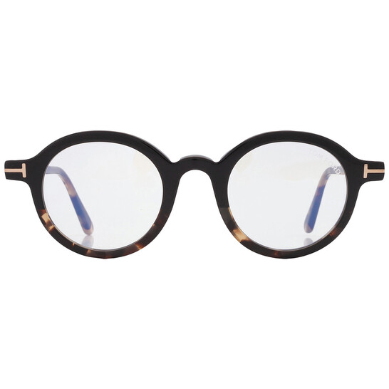 Tom Ford Blue Light Block Round Unisex Eyeglasses FT5664-B 005 45