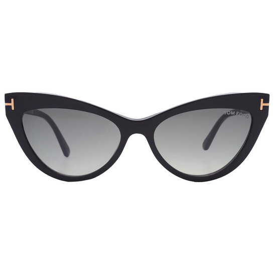 Tom Ford Blue Light Block With Grey Clip-On Cat Eye Ladies