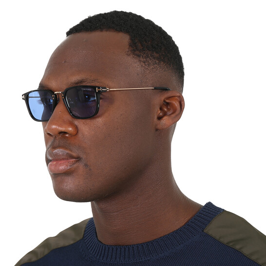 Tom Ford Blue Square Men's Sunglasses FT1042-D 01V 52
