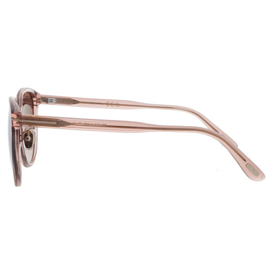 Tom Ford Brown Gradient Oval Ladies Sunglasses FT1055-K 72F 