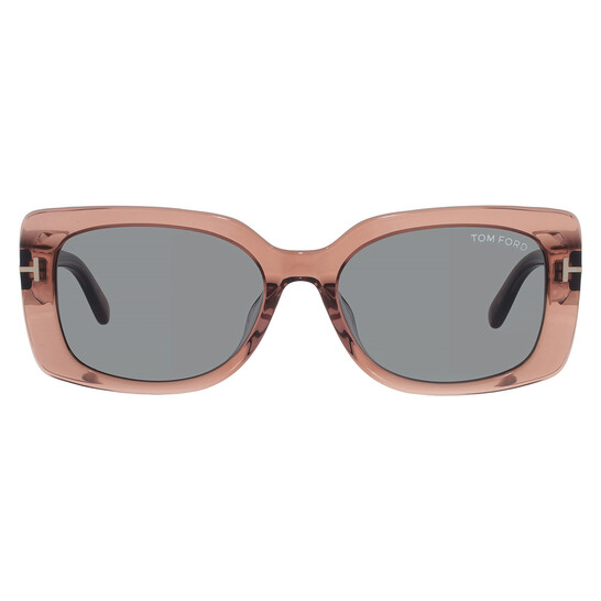 Tom Ford Women\'s Gradient Brown Sunglasses Tom Ford FT1082 52F Sunglasses Women main image 4