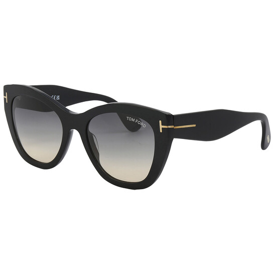 Tom Ford Cara Smoke Gradient Cat Eye Ladies Sunglasses  display picture 2