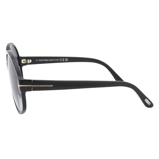 ?✨NEW WITH  TAG✨?Tom Ford Claude Tom Ford Claude Smoke Gradient Oversized Ladies Sunglasses  main image 4