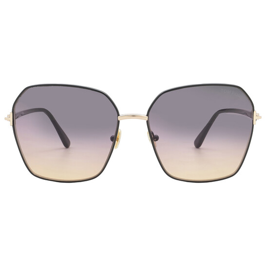 Tom Ford Claudia-02 Smoke Gradient to Lilac Butterfly Ladies