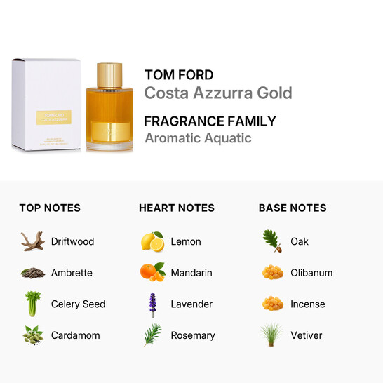 Tom Ford - Costa Azzurra Eau De Parfum Spray (Gold) 100ml/3.4oz