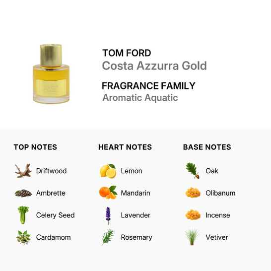 Tom Ford - Costa Azzurra Eau De Parfum Spray (Gold) 50ml/1.7oz