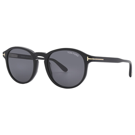 Tom Ford Dante Smoke Round Men's Sunglasses FT0834 01A 52