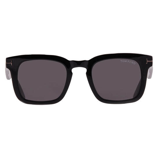 Tom Ford Dax Smoke Square Men's Sunglasses FT0751-N 01A 48