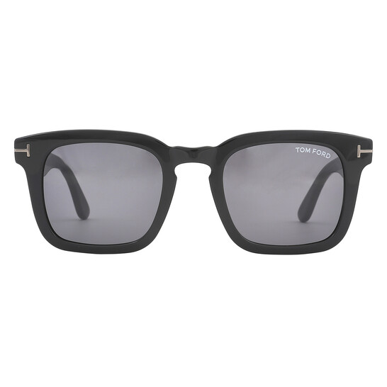 Tom Ford Dax Smoke Square Men's Sunglasses FT0751-N 01A 50