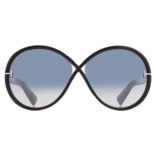 Tom Ford Edie Grey Gradient Mirror Butterfly Ladies