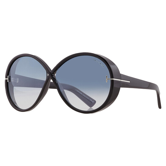 Tom Ford Edie Grey Gradient Mirror Butterfly Ladies