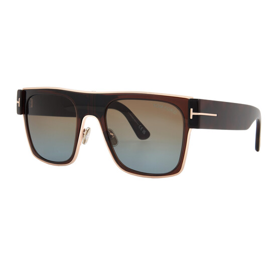 Tom Ford Edwin Brown Gradient Square Men display picture 2