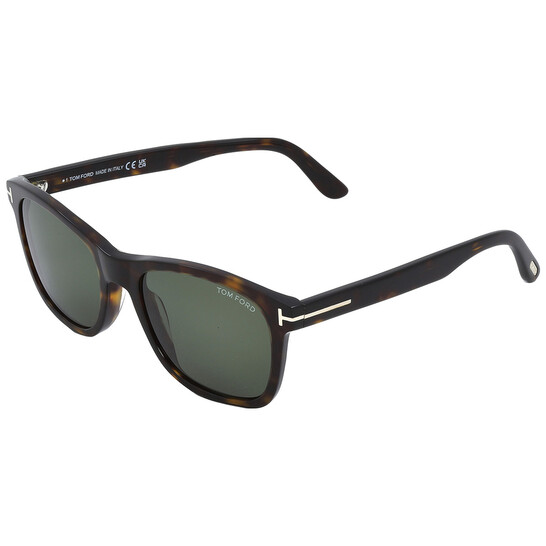 Tom Ford Eric Green Square Men's Sunglasses FT0595 52N 55