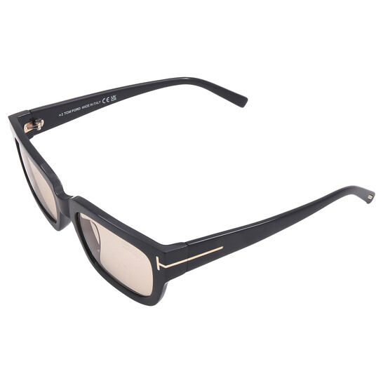 Tom Ford Ezra Brown Rectangular Men display picture 1
