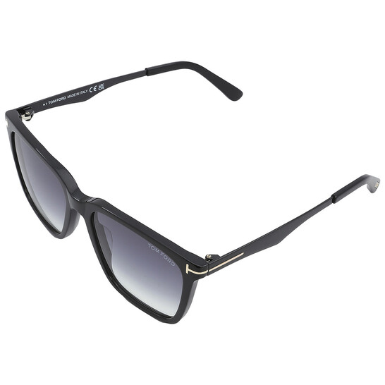 Tom Ford Garrettt Smoke Gradient Square Men's Sunglasses FT0862