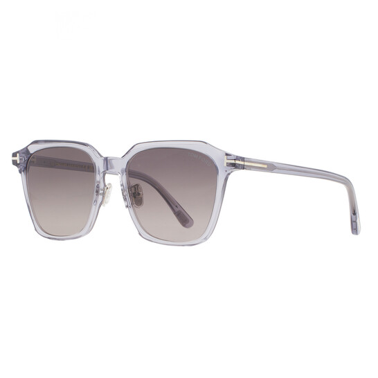 Tom Ford Grey Square Unisex Sunglasses FT0971-K 20B 54 