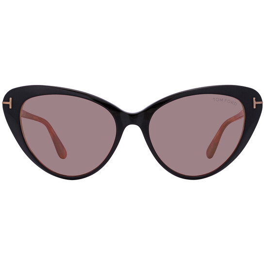 Tom Ford Harlow Violet Cat Eye Ladies Sunglasses FT0869 05Z  display picture 1