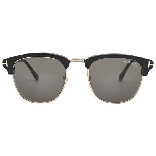 Tom Ford Henry Grey Square Men's Sunglasses FT0248 05N 51