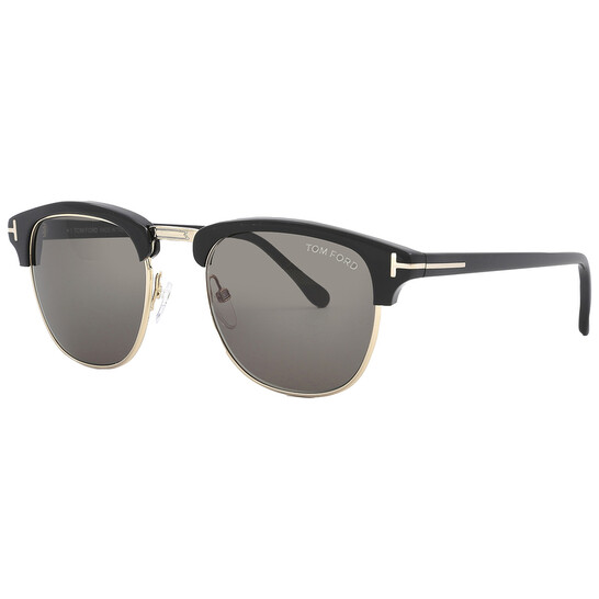 Tom Ford Henry Grey Square Men's Sunglasses FT0248 05N 51