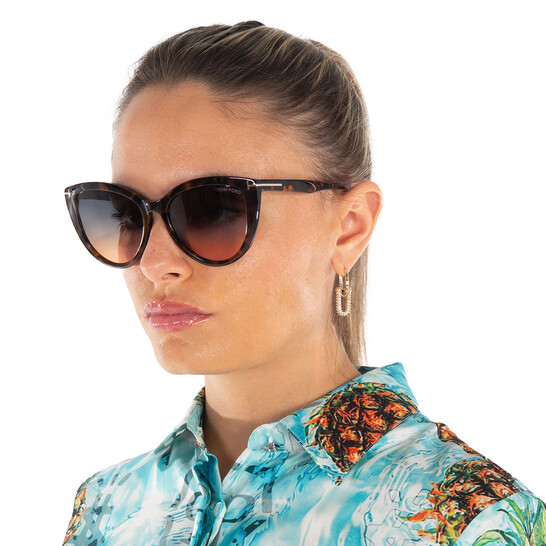 Tom Ford Isabella Blue Gradient Pink Cat Eye Ladies  display picture 1