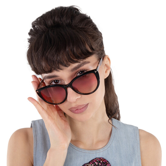 Tom Ford Isabella Sand Pink Gradient Cat Eye Ladies  display picture 1