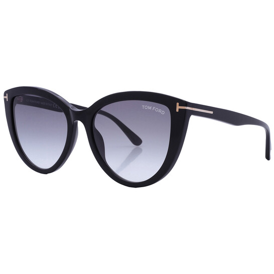 Tom Ford Isabella Smoke Gradient Cat Eye Ladies Sunglasses