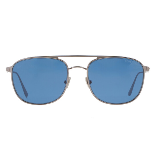 Tom Ford Jake Blue Smoke Navigator Men's Sunglasses FT0827 14V 56