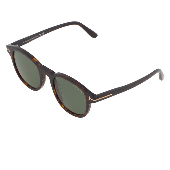 Tom Ford Jameson Green Square Men's Sunglasses FT0752 52N 50