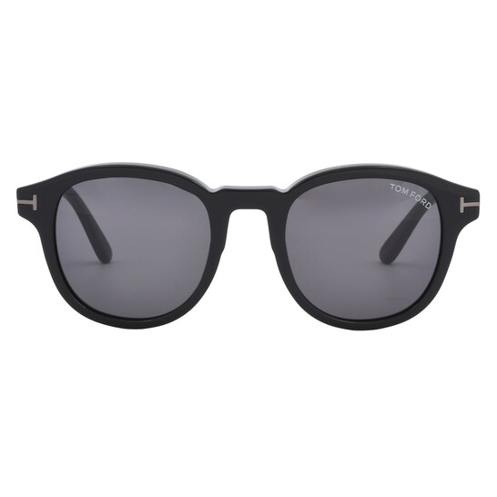 TOM FORDサングラス【Jameson TF752-N 01A】 Tom Ford Jameson Smoke Oval Men's Sunglasses FT0752-N 01A 50