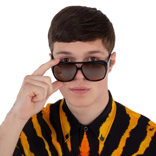 Tom Ford Jayden Roviex Grey Brown Mirror Pilot Men's Sunglasses