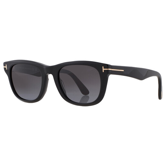 サングラス Tom Ford Sunglasses TF1054K 01B Square Asian Fit Tom Ford Kendel Smoke Gradient Square Unisex Sunglasses