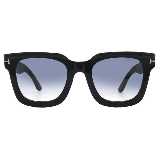 Tom Ford Leigh Smoke Gradient Square Ladies Sunglasses  display picture 3