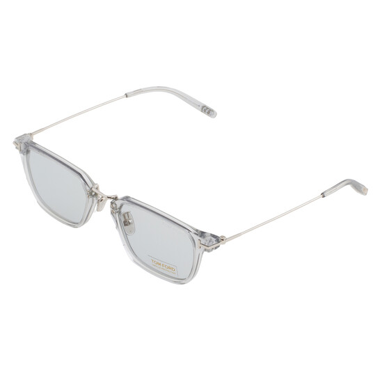 Tom Ford Light Grey Rectangular Men's Sunglasses FT1042-D 20A 52