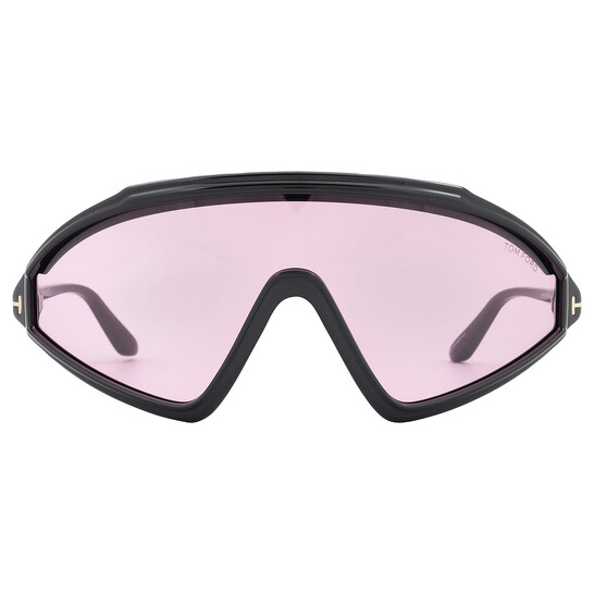 Tom Ford Lorna Violet Shield Ladies Sunglasses FT1121 01Y 00