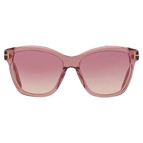 Tom Ford Lucia Violet Gradient Cat Eye Ladies Sunglasses  display picture 1