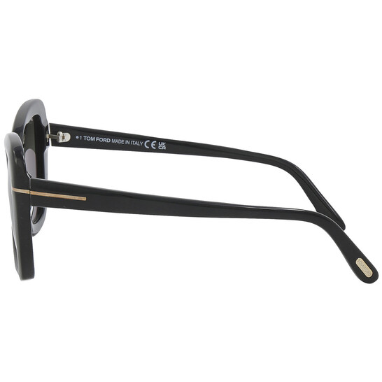 Tom Ford Maeve Smoke Gradient Butterfly Ladies Sunglasses  display picture 1