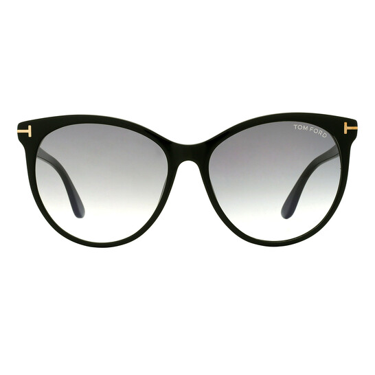 サングラス Tom Ford Sunglasses TF895K 33F Oversized Cat-Eye Tom Ford TF895-K 33F Rose Gold Round Cat Eye Metal