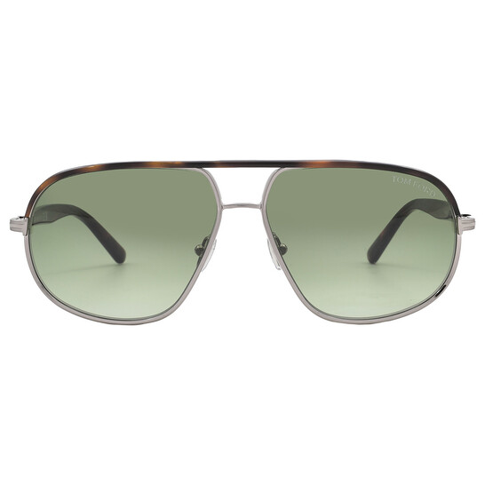 Tom Ford Maxwell Green Gradient Pilot Men's Sunglasses FT1019 14P