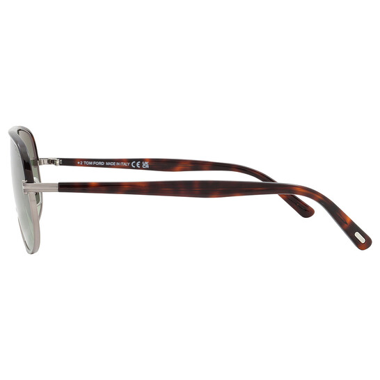 Tom Ford Maxwell Green Gradient Pilot Men's Sunglasses FT1019 14P