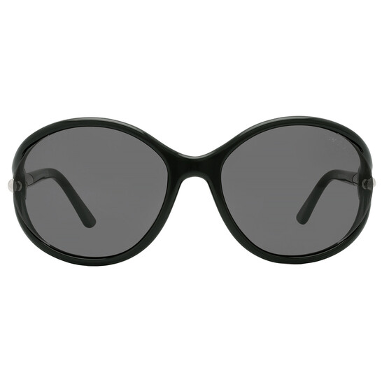 Brand New Tom Ford Sunglasses - Melody TF1090 01A Size 59-18-120*3 Tom Ford Melody Smoke Oval Ladies Sunglasses FT1090 01A 59  main image 2