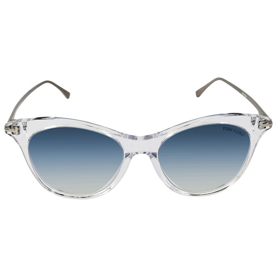 Tom Ford Blue Gradient Cat-Eye Sunglasses Tom Ford Women main image 3