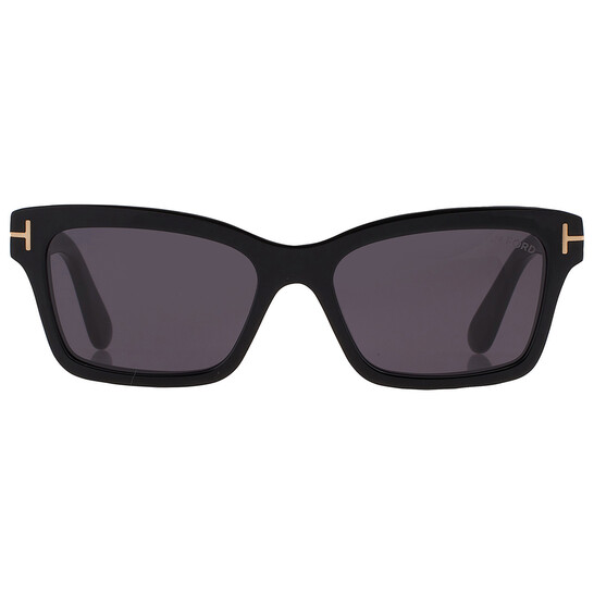 Tom Ford Mikel Smoke Cat Eye Ladies Sunglasses FT1085 01A 54