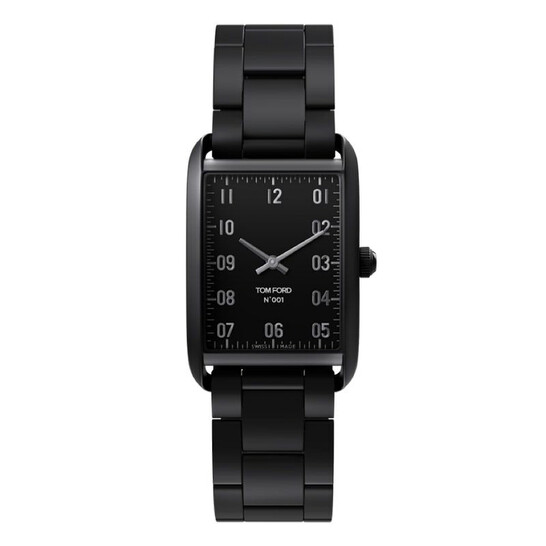 Tom Ford N.001 Quartz Black Dial Watch TF0120213938