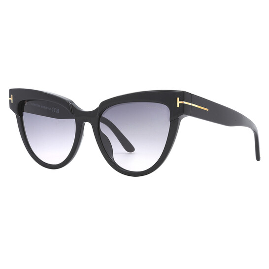 Tom Ford Nadine Smoke Gradient Cat Eye Ladies Sunglasses  display picture 3